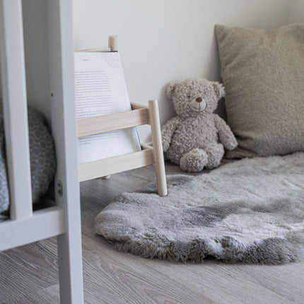 Lammskinn Baby | Till barn & bebisar | Perfekt till barnvagnen | 80 cm Ljusgrå 