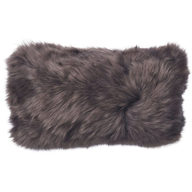 Fårskinnskudde | Lång lugg | Nya Zeeland | Dubbelsidig | 25x50 cm