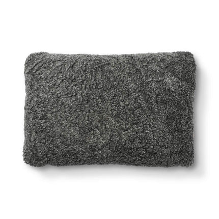 Short-Wool Sheepskin Cushion | 34x52 cm Rock/Grafit