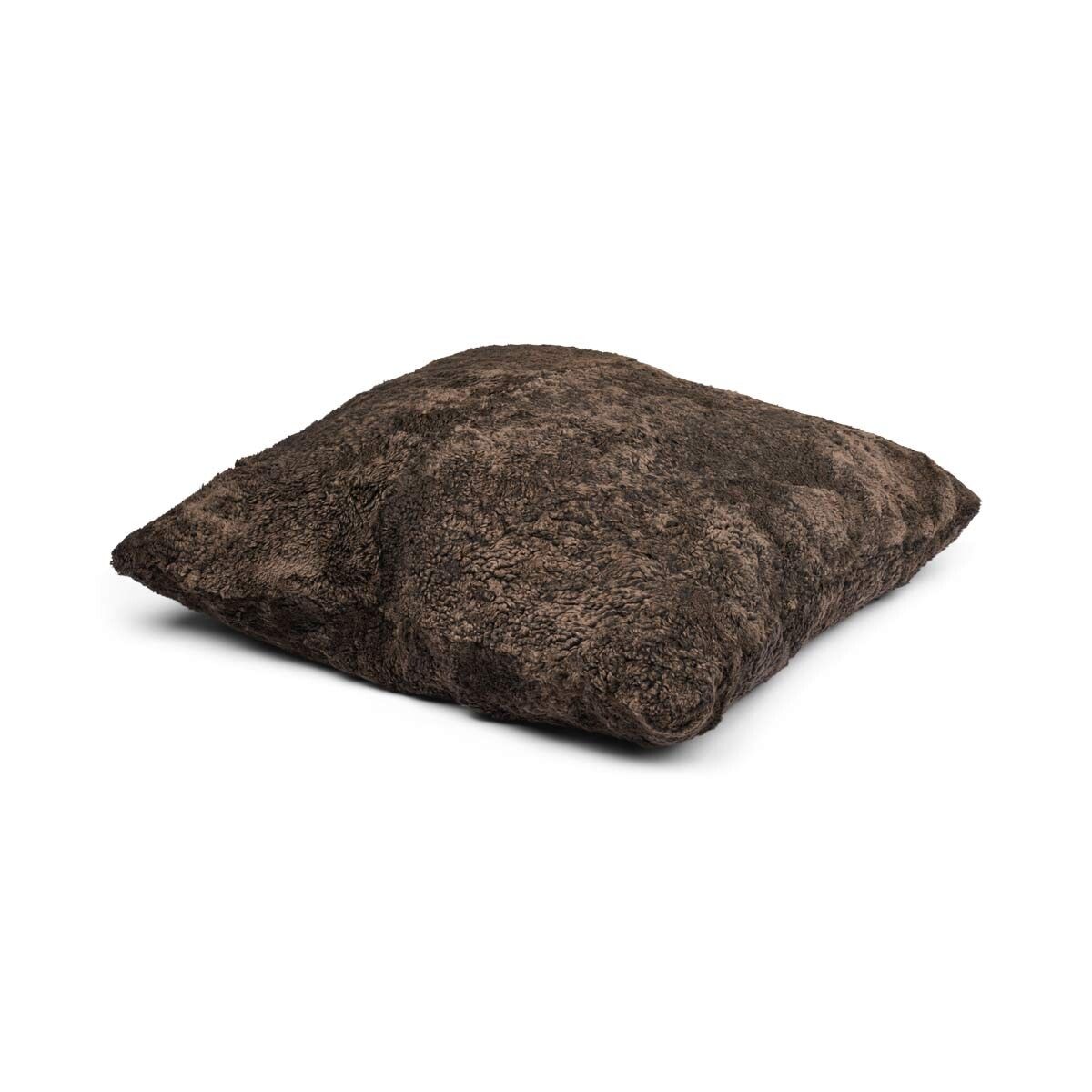 Maxi Float kudde | Kort lugg | Nya Zeeland | Dubbelsidig | 90x90 cm Cappuccino