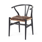 Stolsdyna | Kort lugg | Island | 40x40 cm Naturbrun