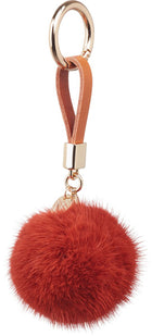 Pompon nyckelring