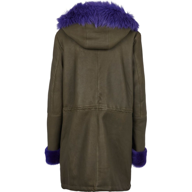 Jennifer jacka Grön / Lila