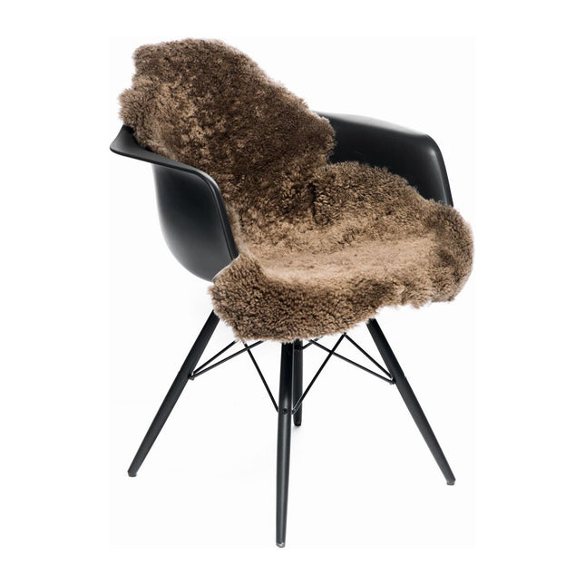 Premium Fårskinn | Kort lugg | Lockig | 100x60 cm
