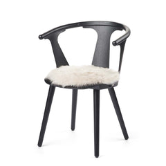 Stolsdyna | Fårskinn | Lång lugg | D38 cm