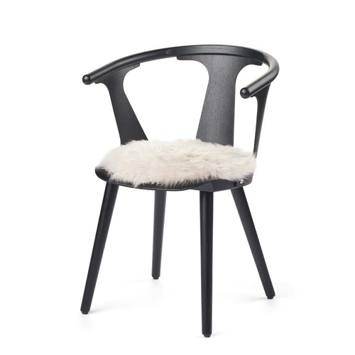 Stolsdyna | Fårskinn | Lång lugg | D38 cm