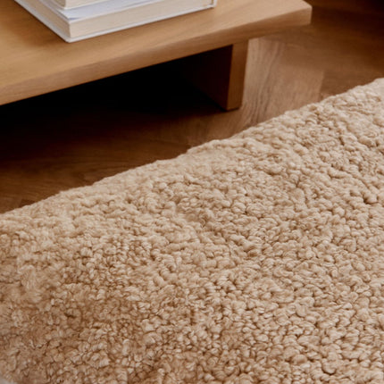 Maxi Float kudde | Kort lugg | Nya Zeeland | Dubbelsidig | 90x90 cm Koksgrå