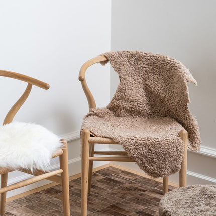 Fårskinn Premium | Kort lugg | 100x60 cm Svart