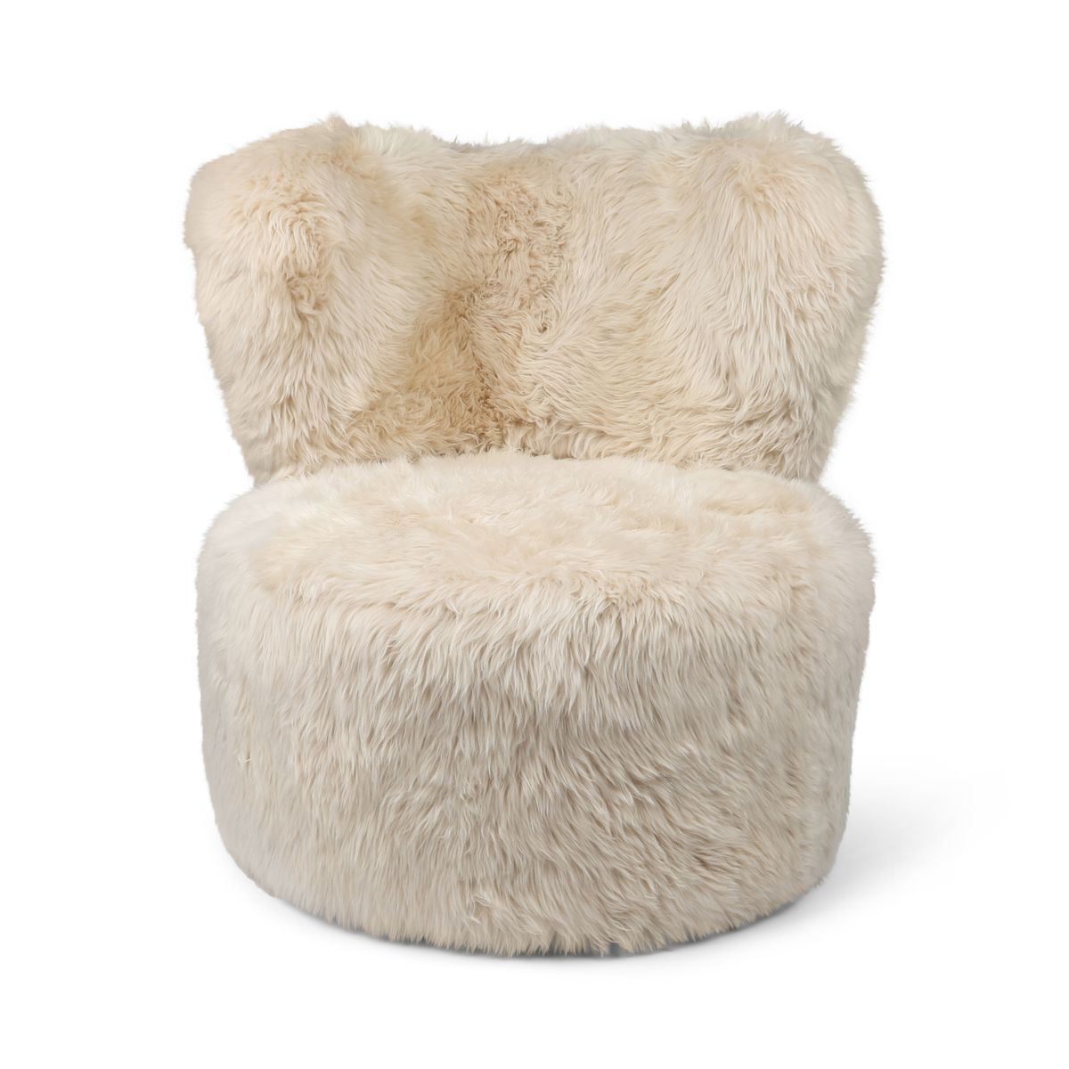 Skandi stol | Lång lugg Beige