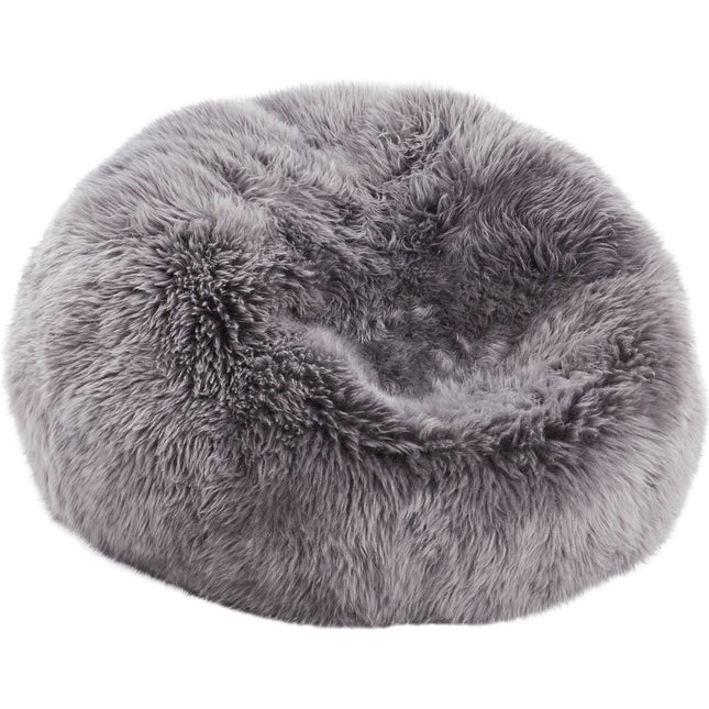 Saccosäck | Fårskinn | Lång lugg | 73x74 cm | 92x93 cm