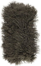 Fårskinnskudde | Lockig | Tibet | 28x56 cm Häck Grön