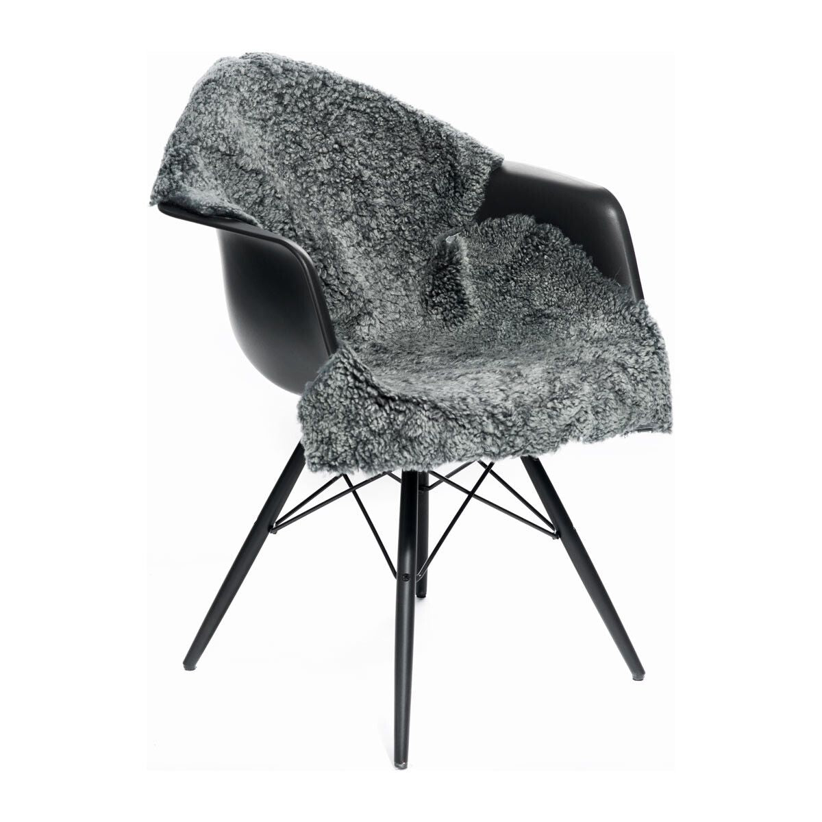 Fårskinn Premium | Kort lugg | 90x60 cm Grå