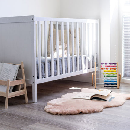 Lammskinn Baby | Till barn & bebisar | Perfekt till barnvagnen | Certifierat Ljusrosa