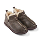 Boots | Unisex | Mocka | Fårskinn Rustik Brun nappa