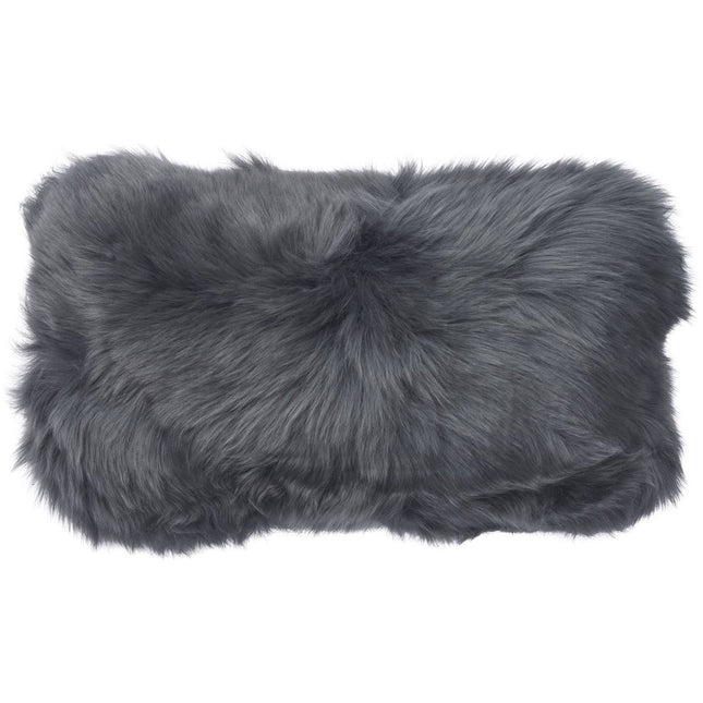 Fårskinnskudde | Lång lugg | Nya Zeeland | Dubbelsidig | 25x50 cm