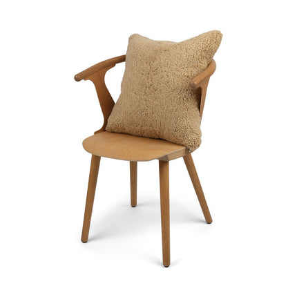 Fårskinnskudde | Kort lugg | Nya Zeeland | 50x50 cm Honung