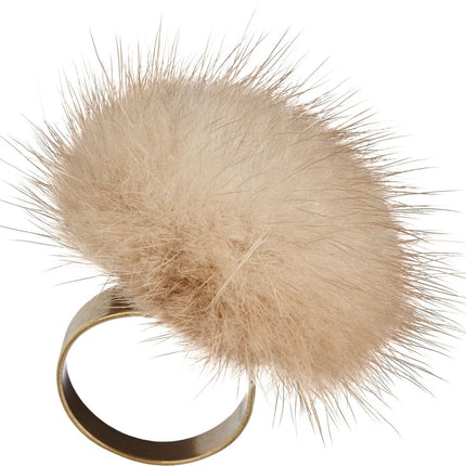 Pom Pom Ring Palomino