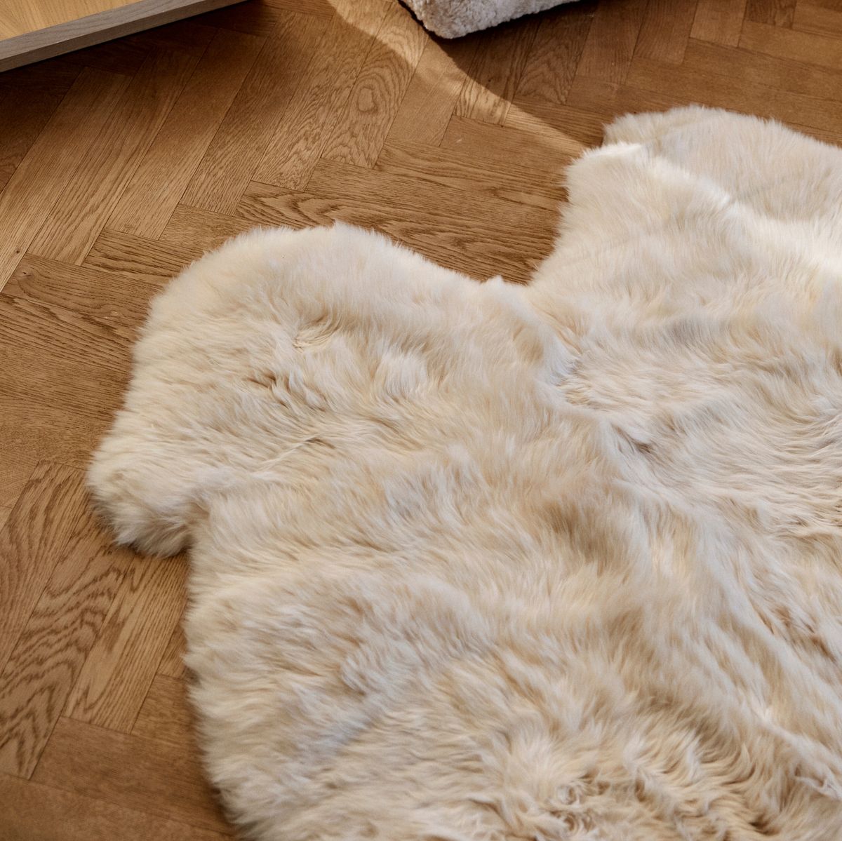 Fårskinn Premium | Lång lugg | 180x110 cm Mörk Lila