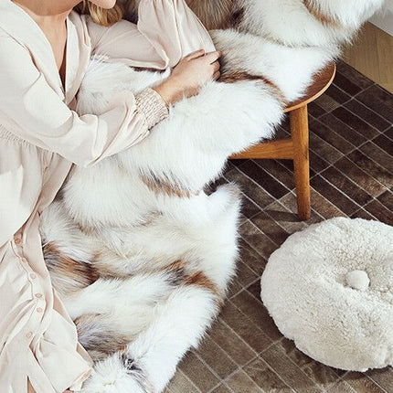 Monaco Designmatta | Premium Koskinn, Brasilien  Naturleg Grå