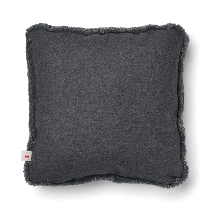 Short-Wool Sheepskin Cushion | 52x52 cm Rock/Grafit