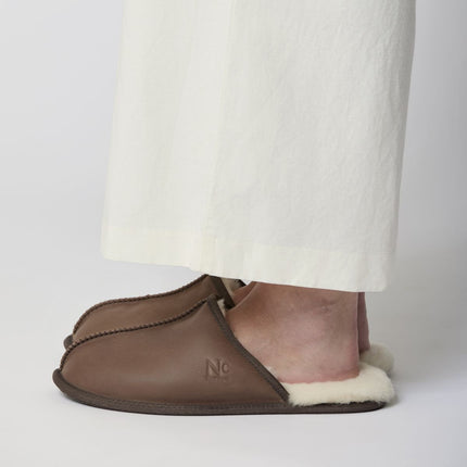 Fårskinnstofflor | Herr Svart