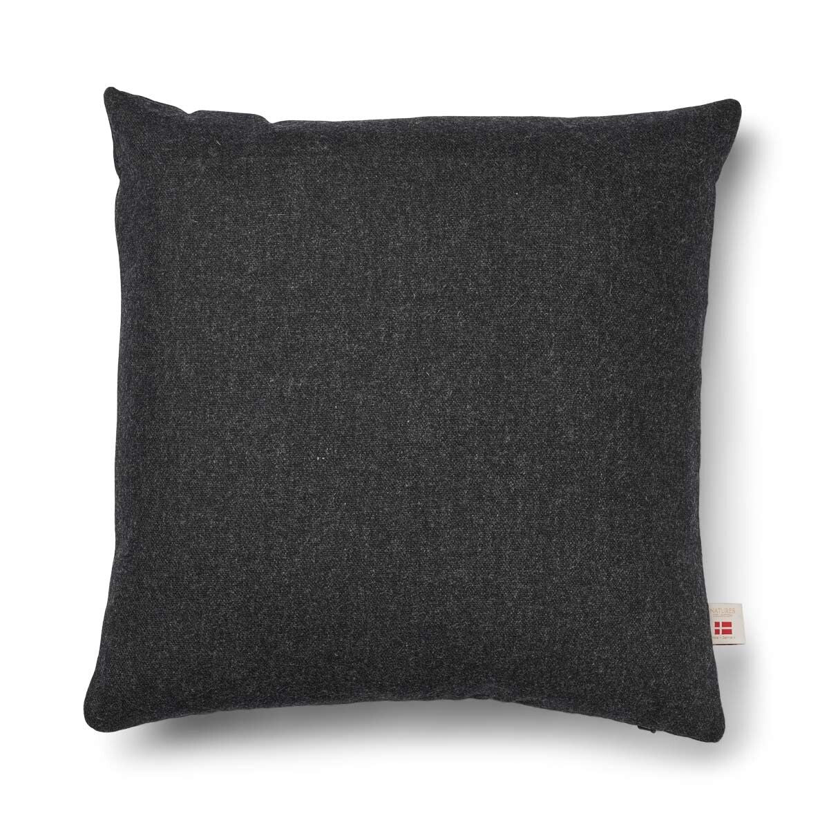 Classic Collection | Ullkudde | Dubbelsidig | 52x52 cm | 34x52 cm Kolgrå