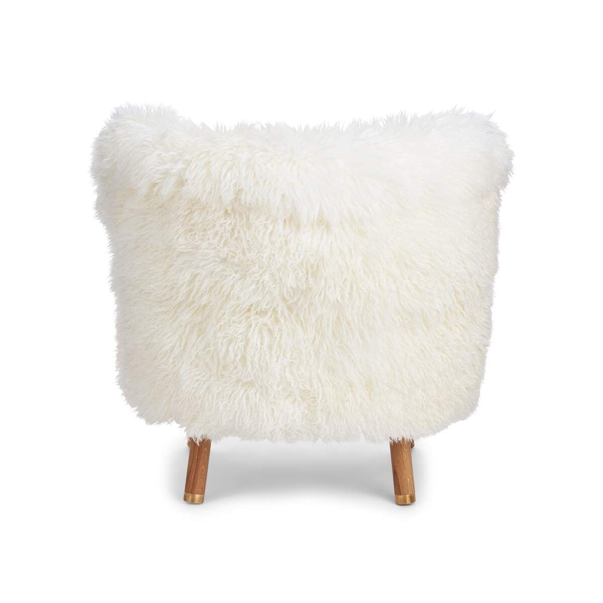 Emil Lounge Chair | Lång lugg Vit
