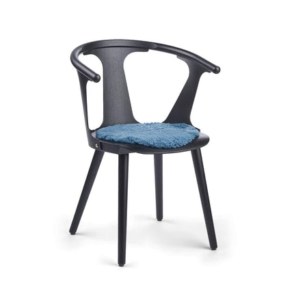 Stolsdyna | Fårskinn | Kort lugg | D38 cm