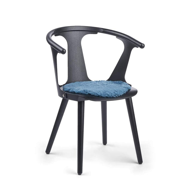 Stolsdyna | Fårskinn | Kort lugg | D38 cm