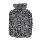 Värmekudde | Fårskinn | Kort lugg | 37x27 cm Grå