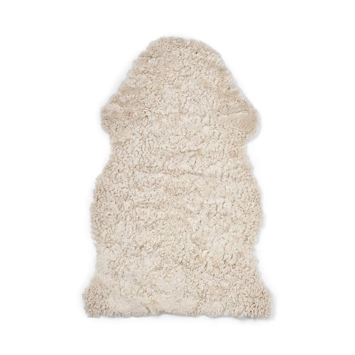 Merino fårskinn | Kort lugg | Nya Zeeland | ca. 90x60 cm Pearl