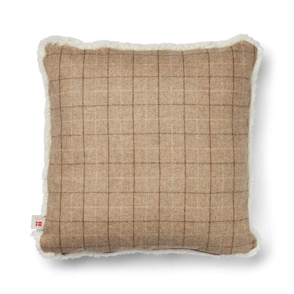 One Side Cushion | SW | 52x52 cm Oatmeal-Beige/Elfenben