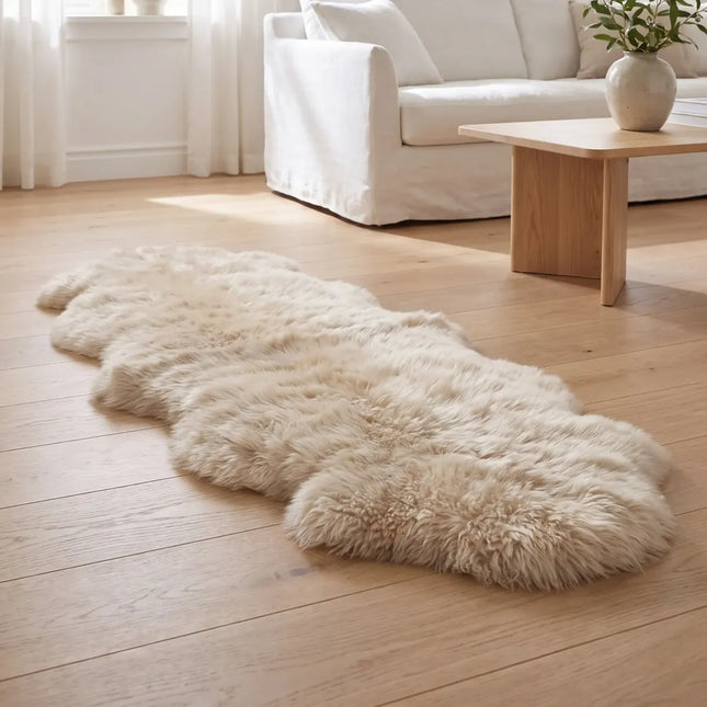 Merino fårskinn | Lång lugg | Nya Zeeland | 170x60 cm