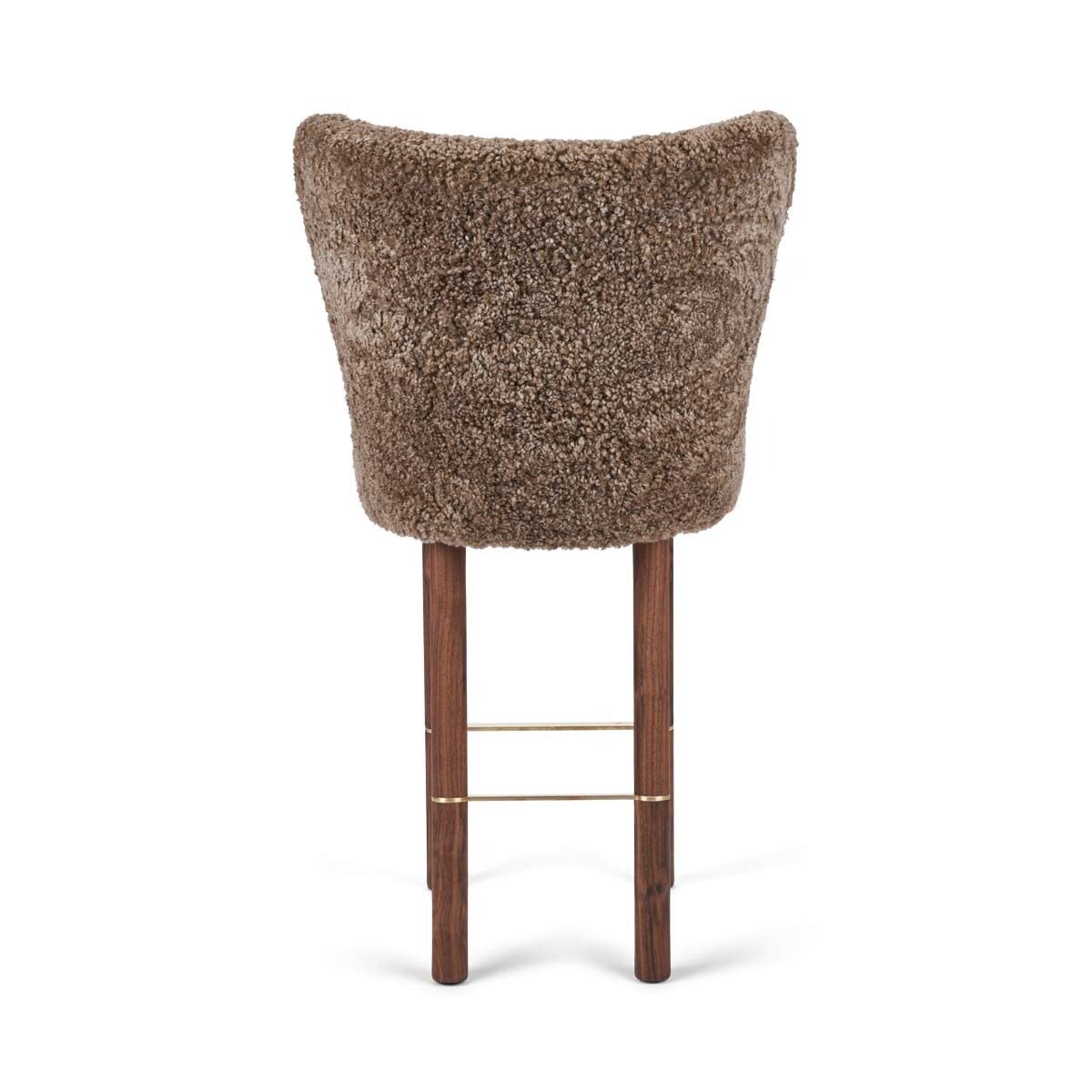 Emilia Barstol | Kort lugg | 57x47x106 cm Ljusbrun