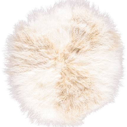 Fårskinnskudde | Lockig | Tibet | Ø38/45/62 cm
