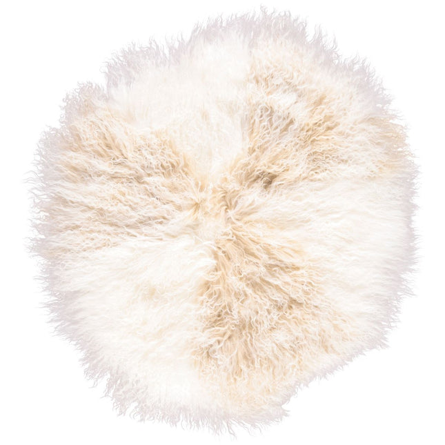 Fårskinnskudde | Lockig | Tibet | Ø38/45/62 cm