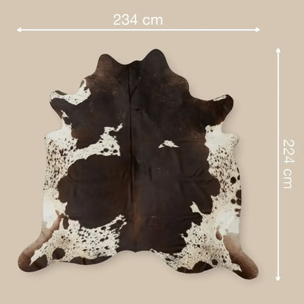 Unika Koskinn Matta | 3,4 kvm Mörkbrun / Rödaktig