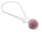 Halsband med minktofs