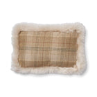 Checked Collection | Ullkudde | Lång lugg | Dubbelsidig | 52x52 cm | 34x52 cm